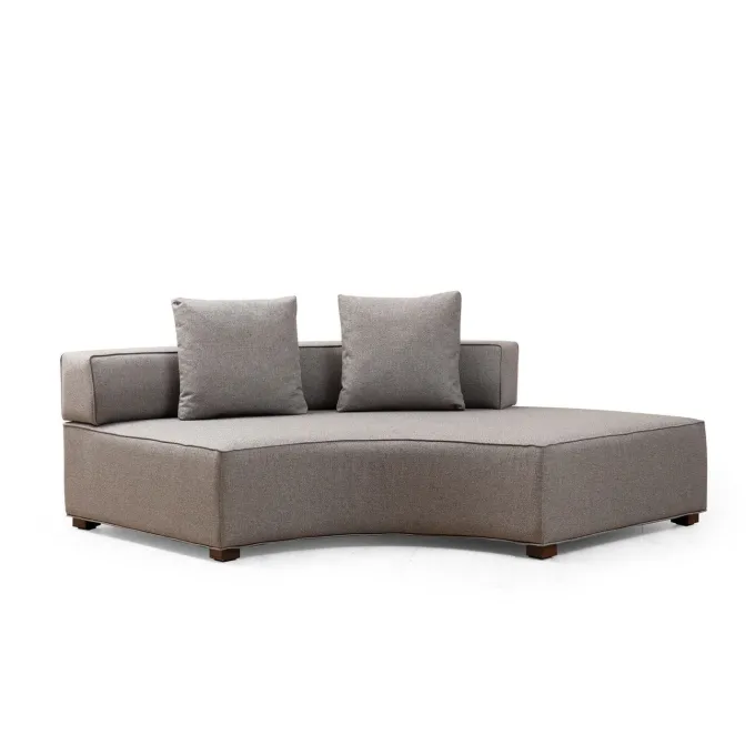 Paramaribo U-form (360-105 x 70 cm) Grå Hörnsoffa