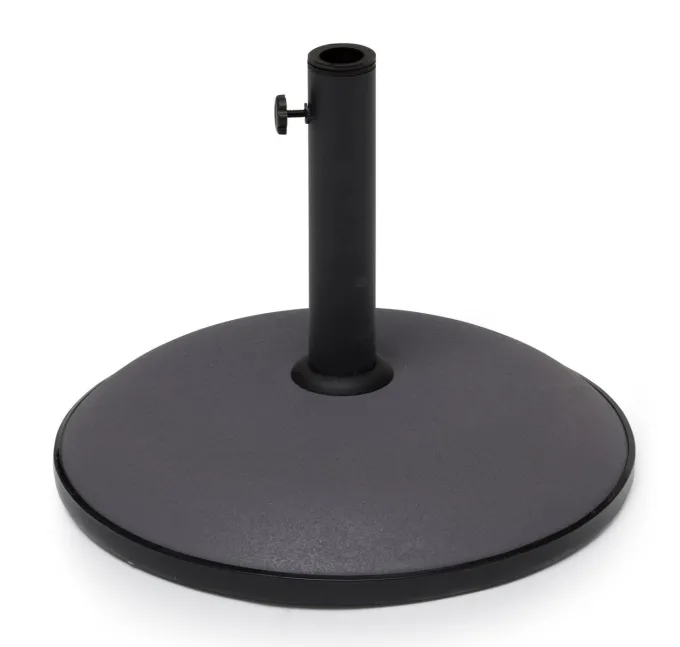 Parasollfot 25 kg Grå
