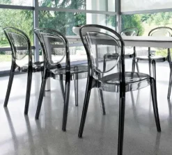 Parisienne stol Smoke Grey