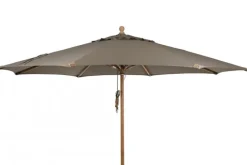 Parma Träparasoll Ø 3,5 m Trä/Taupe