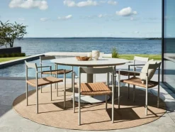 Peace Matbord Rund 150 cm Antracit