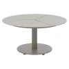 Peace Soffbord Light Grey Ø80x40 cm
