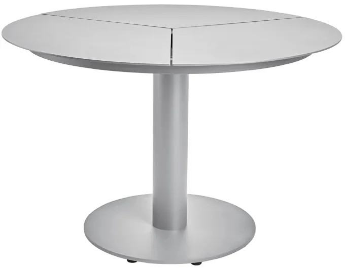 Peace Utebord Rund 110 cm Light Grey