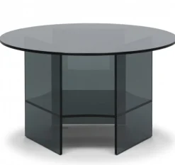 Pepe Soffbord Glas 70cm Smoke