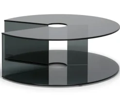 Pepe Soffbord Glas 90cm Smoke