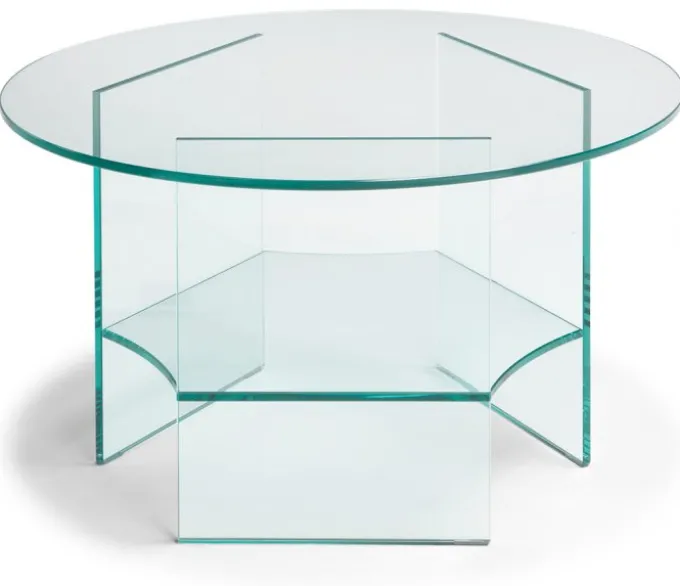 Pepe Soffbord Glas 70cm Transparent