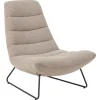 Pessac Loungefåtölj Monza tyg Beige