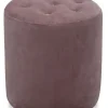 Pisa Sittpuff Rosa Sammet