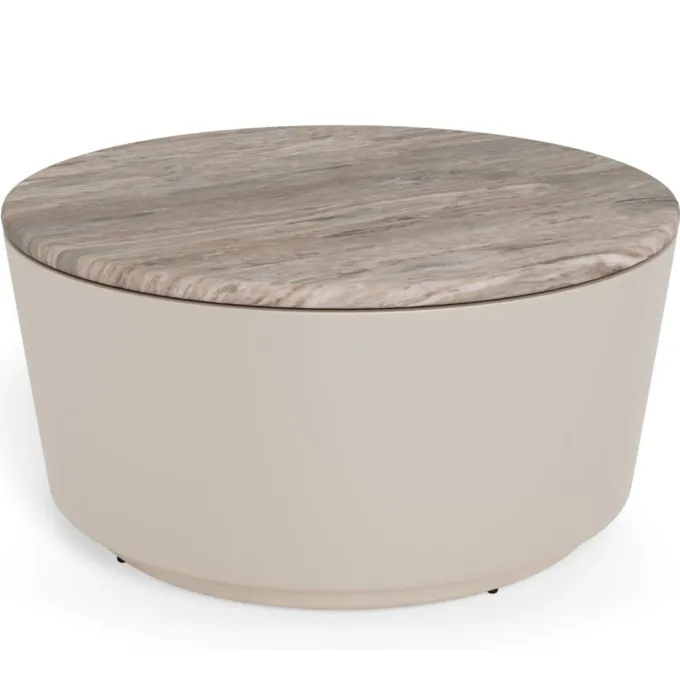 Plaza Soffbord 80 cm Grå
