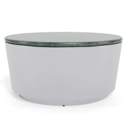Plaza soffbord 80 cm Runt Grön