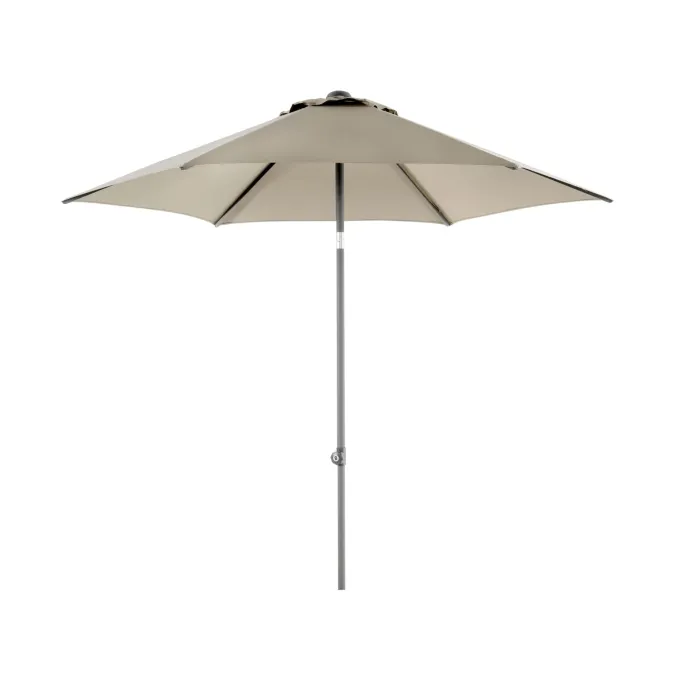 Poppi Parasoll 250 cm Taupe