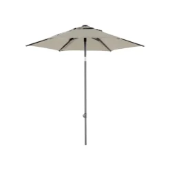 Poppi Parasoll 200 cm Taupe