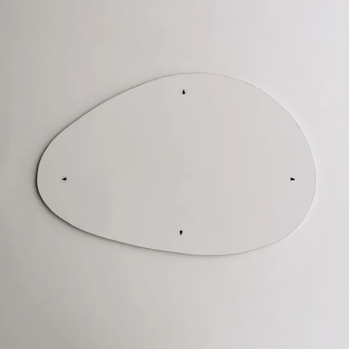 Porto Ayna 90x60 cm (90 x 60 x 1,2 cm) Vit Spegel