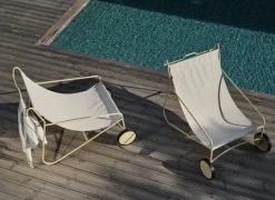 Poul Loungefåtölj Vit