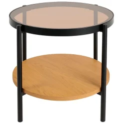 Powis Sidobord Ø48 cm Tawny Natural