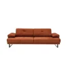 Quito (239 x 99 x 83 cm) 3-sits bäddsoffa Orange