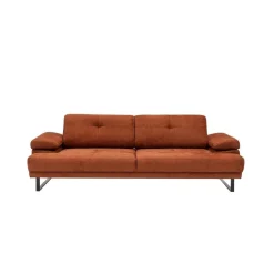 Quito (239 x 99 x 83 cm) 3-sits bäddsoffa Orange