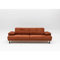 Quito (239 x 99 x 83 cm) 3-sits bäddsoffa Orange