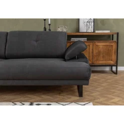 Quito (239 x 99 x 83 cm) 3-sits bäddsoffa Antracit