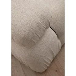 Quito 3-sits (288 x 95 x 75 cm) Bouclette 3-sitssoffa Creme