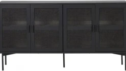 Raffels Sideboard 4 Dörr Svart