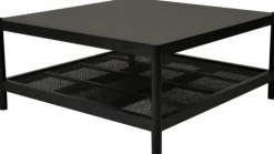 Raffels Soffbord 90x90 cm Svart