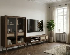 Raquel 150 cm Mediabänk Rökt