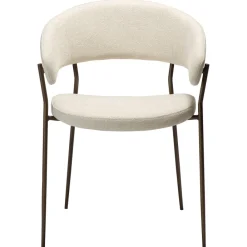 Reboot Stol Simply Beige, Antique Brass
