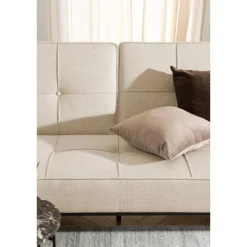 Reese Bäddsoffa Basel tyg Beige