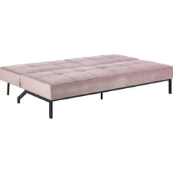 Reese Bäddsoffa Vic tyg Puderrosa