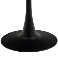 Rennes Matbord Rund 90 cm Svart Grantham