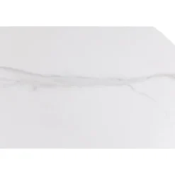 Rennes Matbord Rund 90 cm Vit Unico