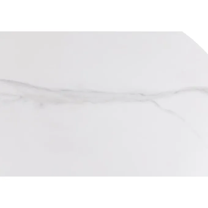 Rennes Matbord Rund 90 cm Vit Unico