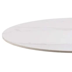 Rennes Matbord Rund 90 cm Vit Unico