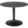 Rennes Soffbord Rund 60 cm Svart Grantham