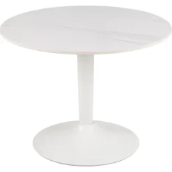 Rennes Soffbord Rund 60 cm Vit Unico