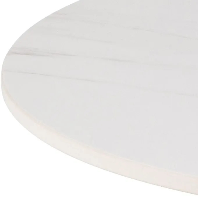 Rennes Soffbord Rund 60 cm Vit Unico