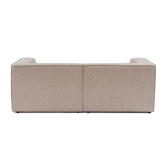 Reykjavik 2 (95 x 190 x 65 cm) 2-sitssoffa Sandbeige