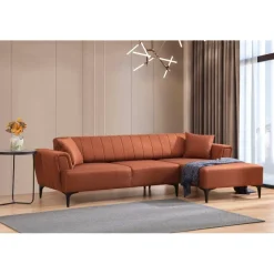 Reykjavik (270 x 95 x 77 cm) Hörnsoffa-bäddsoffa Höger