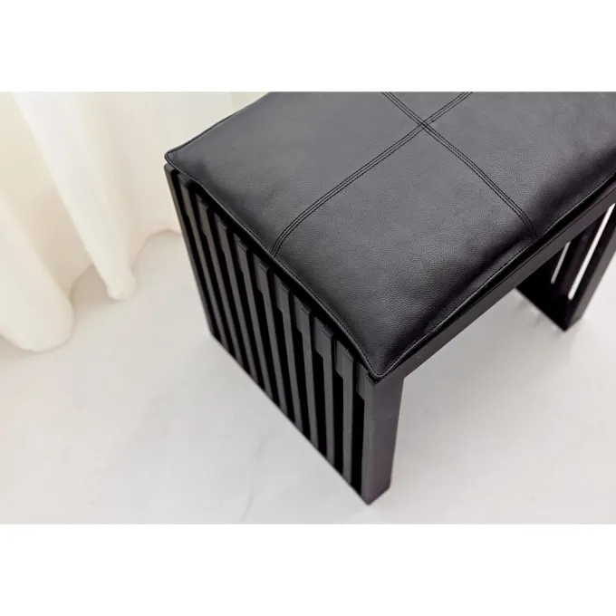 Rib 45x35 cm Pall Mahogny Matt Svart