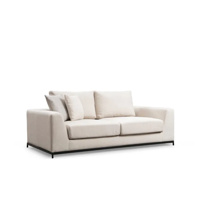 Riga 2-sits (201 x 102 x 84 cm) Beige 2-sitssoffa