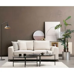 Riga 2-sits (201 x 102 x 84 cm) Beige 2-sitssoffa