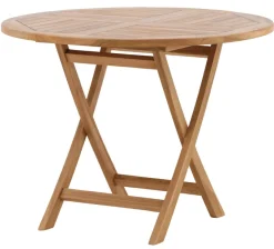 Rimini Matgrupp 100 cm ink Fällstolar Teak