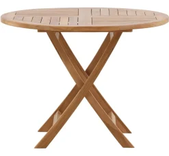 Rimini Matgrupp 100 cm ink Fällstolar Teak