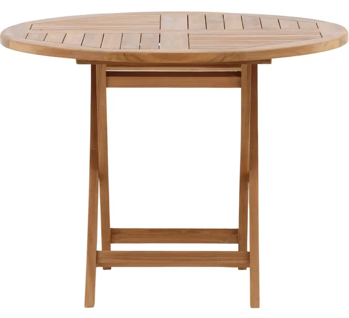 Rimini Matgrupp 100 cm ink Positionsstolar Teak