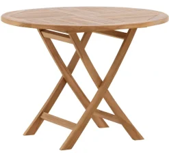 Rimini Matgrupp 100 cm ink Positionsstolar Teak