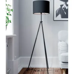 Rina Golvlampa Svart