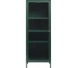 Riviera Vitrinskåp 160 cm Grön