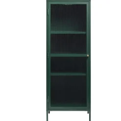 Riviera Vitrinskåp 160 cm Grön