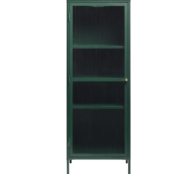 Riviera Vitrinskåp 160 cm Grön
